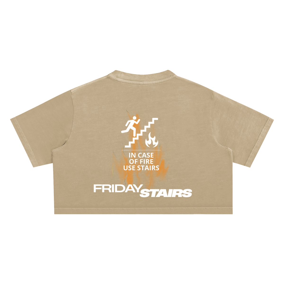 In Case of Fire Crop Tee (Women's)