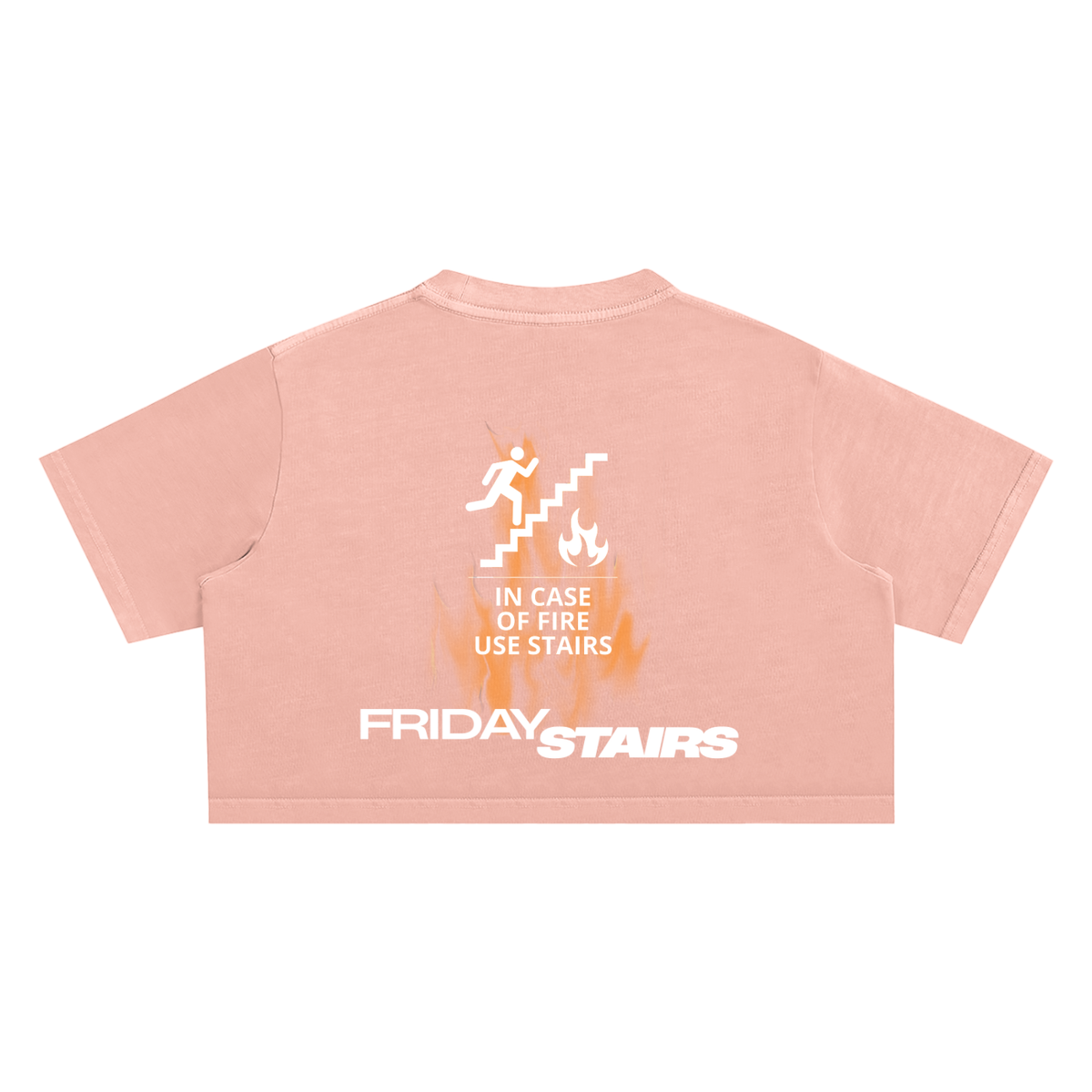In Case of Fire Crop Tee (Women's)