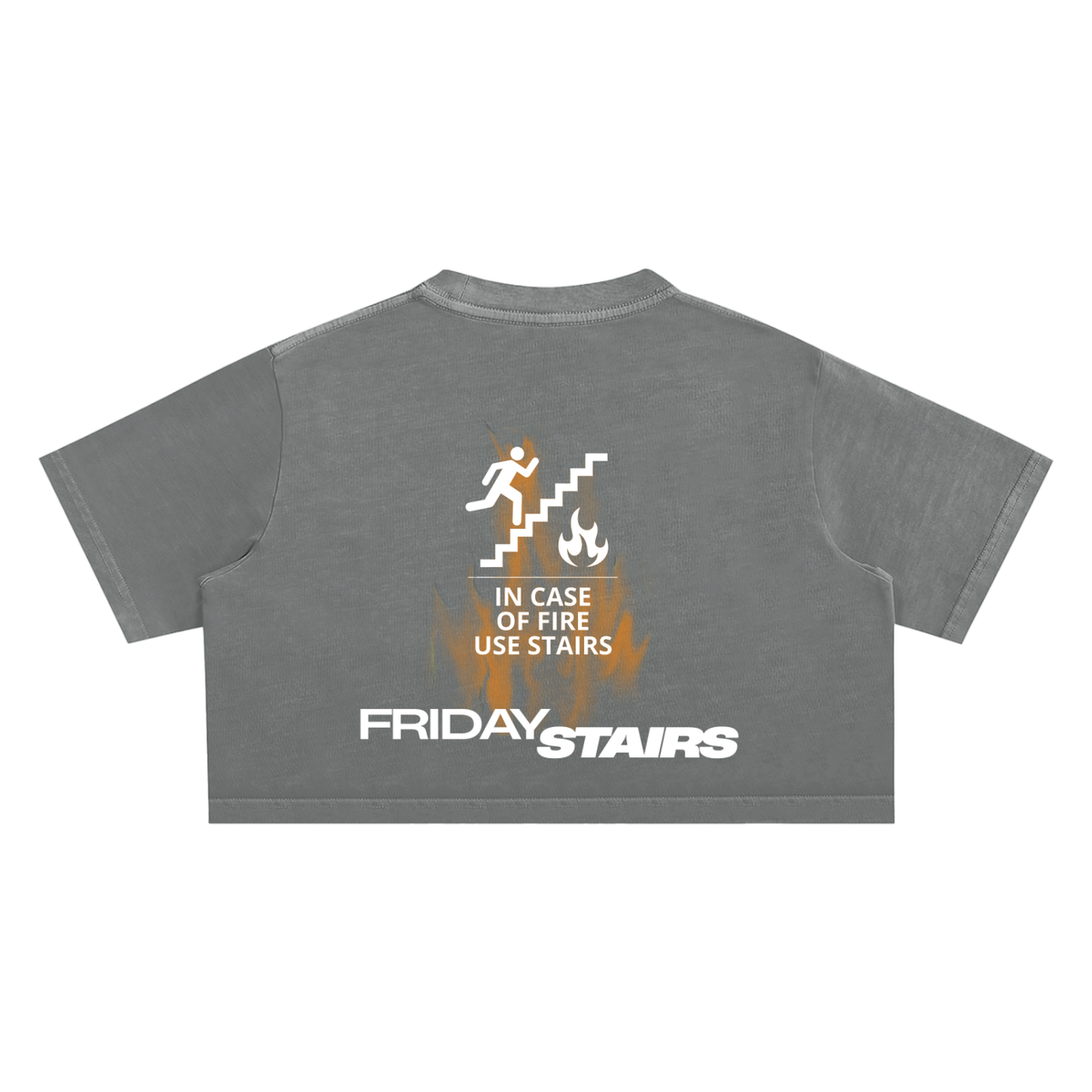 In Case of Fire Crop Tee (Women's)